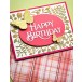 Poppy Stamps Stanzschablone - Happy Birthday Poe Script