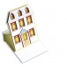 Poppy Stamps Stanzschablone - Winter House Pop Up Easel Set