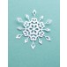 Birch Press Stanzschablone - Frosty Flake Layer B