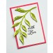 Birch Press Stanzschablone - 57513 Curved Leaf Branch Contour Layers