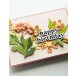 Birch Press Stanzschablone - 57551 Happy Birthday Vintage Sentiment