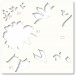 Memory Box Template Set - 88620 Gracious Floral Stencil Set