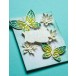 Poppy Stamps Stanzschablone - Pinpoint Half Ring Plate