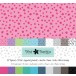 Dini Design 6x6 Papierset Blumen-Punkte