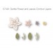 Birch Press Stanzschablone - 57491 Gentle Flower and Leaves Contour Layers