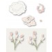 Birch Press Stanzschablone - Morning Rose and Triple Buds Contour Layers