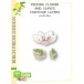 Birch Press Stanzschablone - 57494 Peeking Flower and Leaves Contour Layers