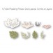 Birch Press Stanzschablone - 57494 Peeking Flower and Leaves Contour Layers