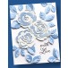 Birch Press Stanzschablone - Rose Bunch Contour Layers