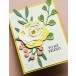 Birch Press Stanzschablone - Winsome Rose and Leaves Contour Layers
