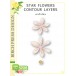 Birch Press Stanzschablone - Star Flowers Contour Layers