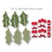 Birch Press Stanzschablone - 57512 Jolly Holly Contour Layers