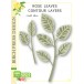 Birch Press Stanzschablone - 57522 Rose Leaves Contour Layers