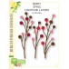 Birch Press Stanzschablone - 57553 Berry Sprig Contour Layers