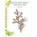 Birch Press Stanzschablone - 57554 Meadow Berry Branch Contour Layers