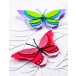 Birch Press Stanzschablone - 57596 Block Print Brilliant Butterfly