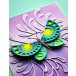 Birch Press Stanzschablone - 57600 Block Print Radiant Butterfly