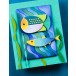 Birch Press Stanzschablone - 57611 Block Print Glider Fish