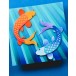 Birch Press Stanzschablone - 57613 Block Print Elegant Koi