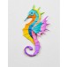 Birch Press Stanzschablone - 57616 Block Print Proud Seahorse