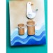 Birch Press Stanzschablone - 57618 Waterfront Pilings