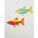 Birch Press Stanzschablone - 57621 Block Print Swimmer Fish