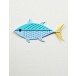 Birch Press Stanzschablone - 57622 Block Print Ocean Fish