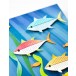 Birch Press Stanzschablone - 57622 Block Print Ocean Fish