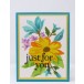 Memory Box Template Set - 88620 Gracious Floral Stencil Set