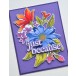 Memory Box Template Set - 88620 Gracious Floral Stencil Set