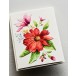 Memory Box 3D Prägeschablone & Stanze - EF1026 Gracious Floral 3D Embossing Folder + passende Stanzschablone