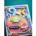 Memory Box 3D Prägeschablone - Curling Waves inkl. 9 passender Stanzschablonen