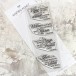 Clear Stamps mit inspirierenden Sprüchen, Silikonstempel Text-Stempel Deutsch Scrapbooking Karten-Kunst Weise Worte Konfuzius KK-0041