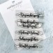 Karten-Kunst Clear Stamp Set - Kalligraphie im Dezember