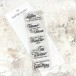 Silikonstempel Sprüche zum Geburtstag Glückwünsche Clear Stamps Spruchstempel Texte deutsch Karten-Kunst Weise Worte