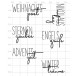 Silikonstempel Weihnachten Clear Stamps Motivstempel Deutsche Texte für Scrapbooking Karten-Kunst - Capri Weihnachtspost KK-0045