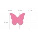 Karten-Kunst Stanzschablone kk-D156 - Micro Butterfly / Mini Schmetterling