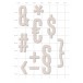 Karten-Kunst Stanzschablone kk-D217 - Joy Alphabet Add-On