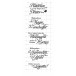 Karten-Kunst Clear Stamps KK-0272 - Weise Worte zu Weihnachten 2