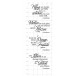 Clear Stamps mit inspirierenden Sprüchen, Silikonstempel Text-Stempel Deutsch Scrapbooking Karten-Kunst Weise Worte Konfuzius KK-0041