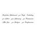 Karten-Kunst Clear Stamps KK-0009 - Texte-Kombination Elegante Schreibschrift