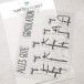 Stempel Taufe, Konfirmation, Kommunion, Firmung und Hochzeit Clear Stamps KK-0035 Kirchliche Feste & Glückwünsche Deutsche Textstempel