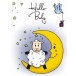 Karten-Kunst Clear Stamp Set - Viecher im Mond