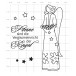 Karten-Kunst Clear Stamp Set - Sternen-Engel