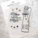 Karten-Kunst Clear Stamp Set - Sternen-Engel