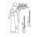 Karten-Kunst Clear Stamps KK-0105 - Engel zur Konfirmation und Kommunion 