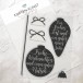 Karten-Kunst Clear Stamp Set - Christbaum-Ornamente