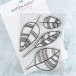 Karten-Kunst Clear Stamps KK-0151 - Scribble Leaves / Moderne Blätter 