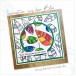 Karten-Kunst Clear Stamps KK-0151 - Scribble Leaves / Moderne Blätter  - Inspiration