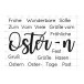 Karten-Kunst Clear Stamps KK-0180 - Riesige Wünsche Ostern